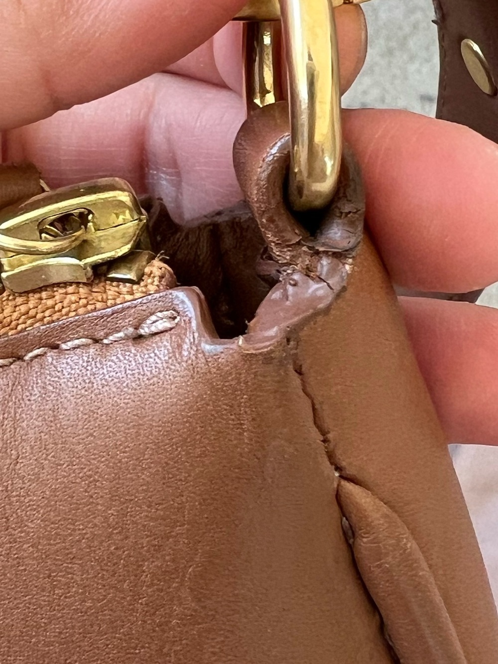 BY FAR Rachel Bag in Brown - Picture 6 of 16